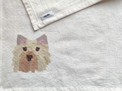 Pom Dog Face Kitchen Towel - Image 4